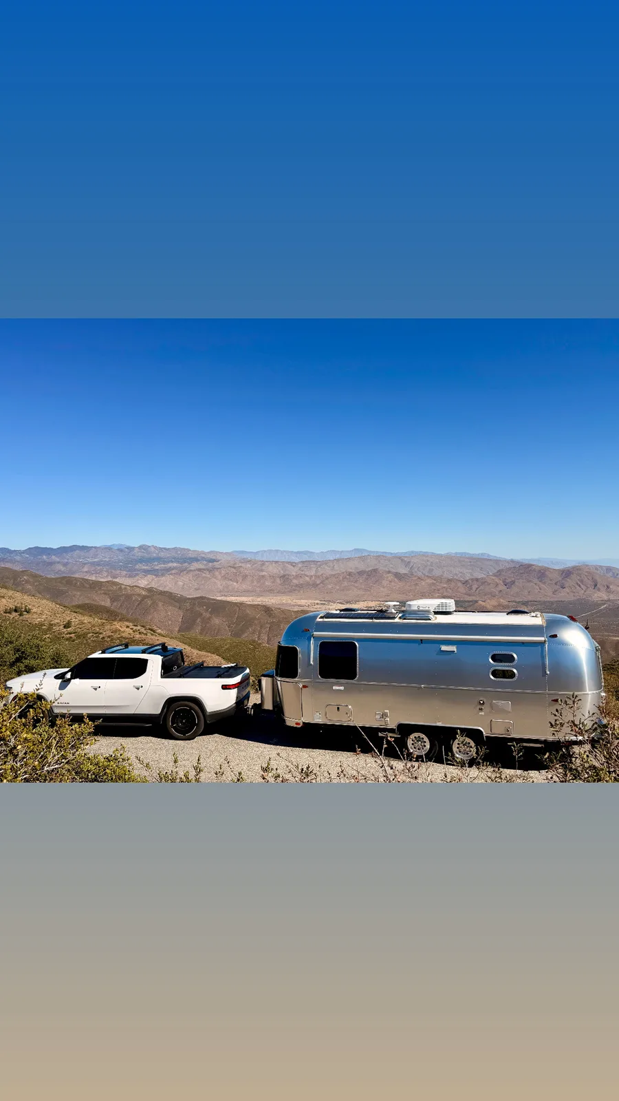 Wattreach, 23′ Airstream International at Julian, CA, October 2025