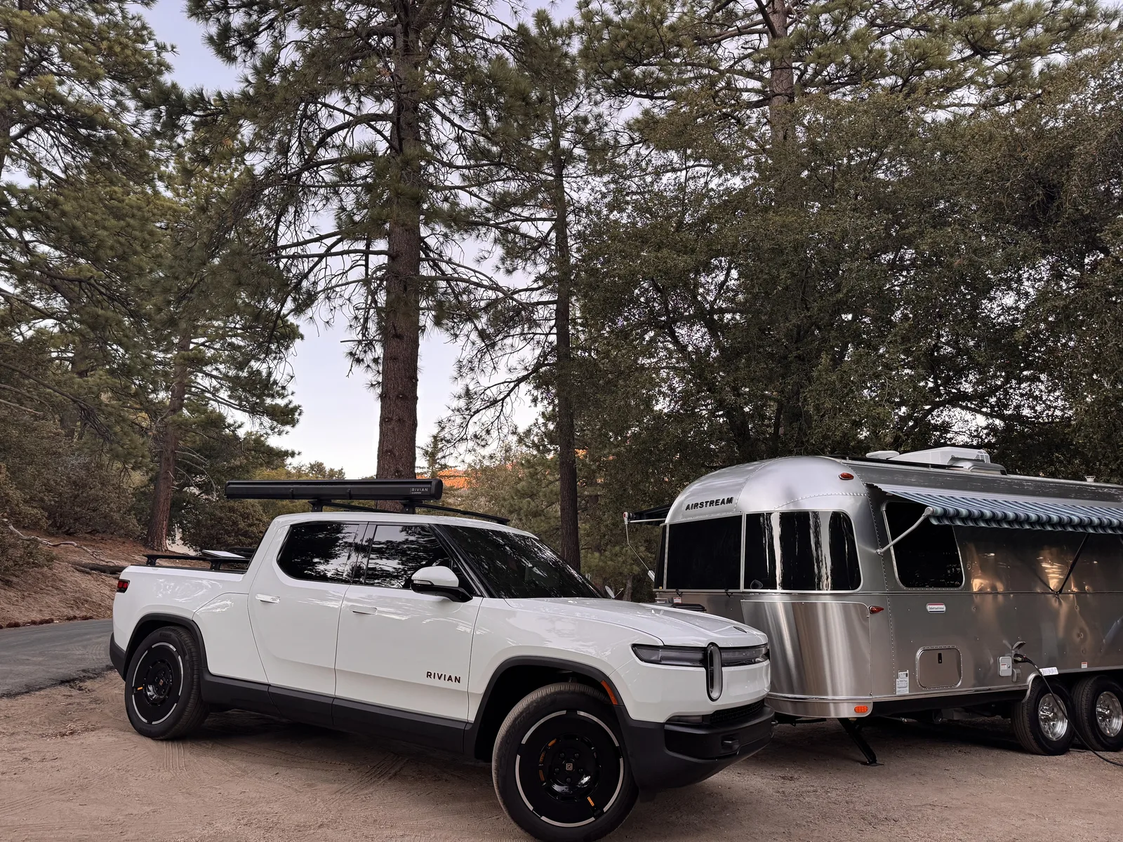 Wattreach, 23′ Airstream International at Pine Cove, CA, July 2025