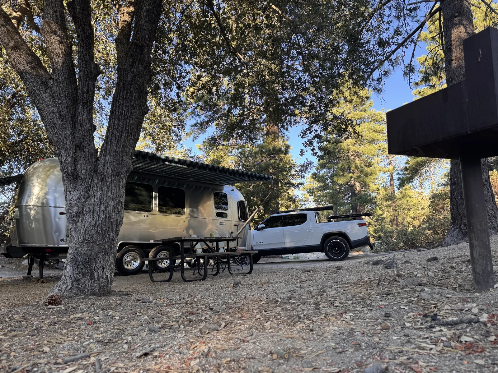 Wattreach, 23′ Airstream International at Pine Cove, CA, August 2025