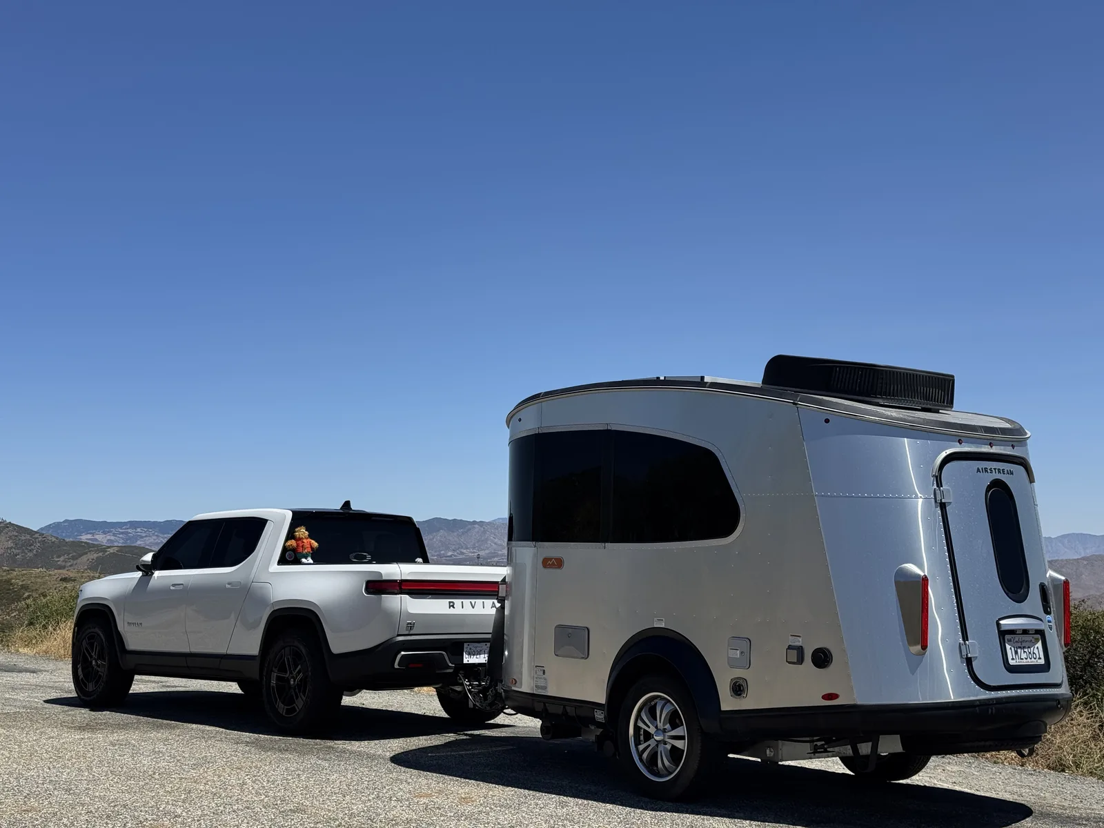 Wattreach, 16′ Airstream Basecamp at Julian, CA, July 2024