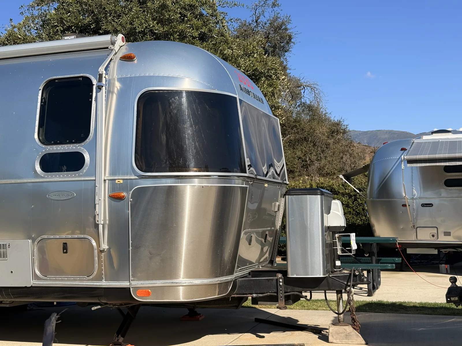 Wattreach, 20′ Airstream Caravel at Pala, CA, November 2024