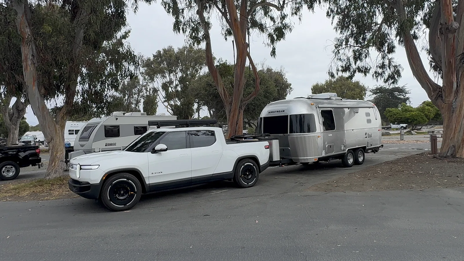 Wattreach, 23′ Airstream International at Oceano Beach, CA, September 2025
