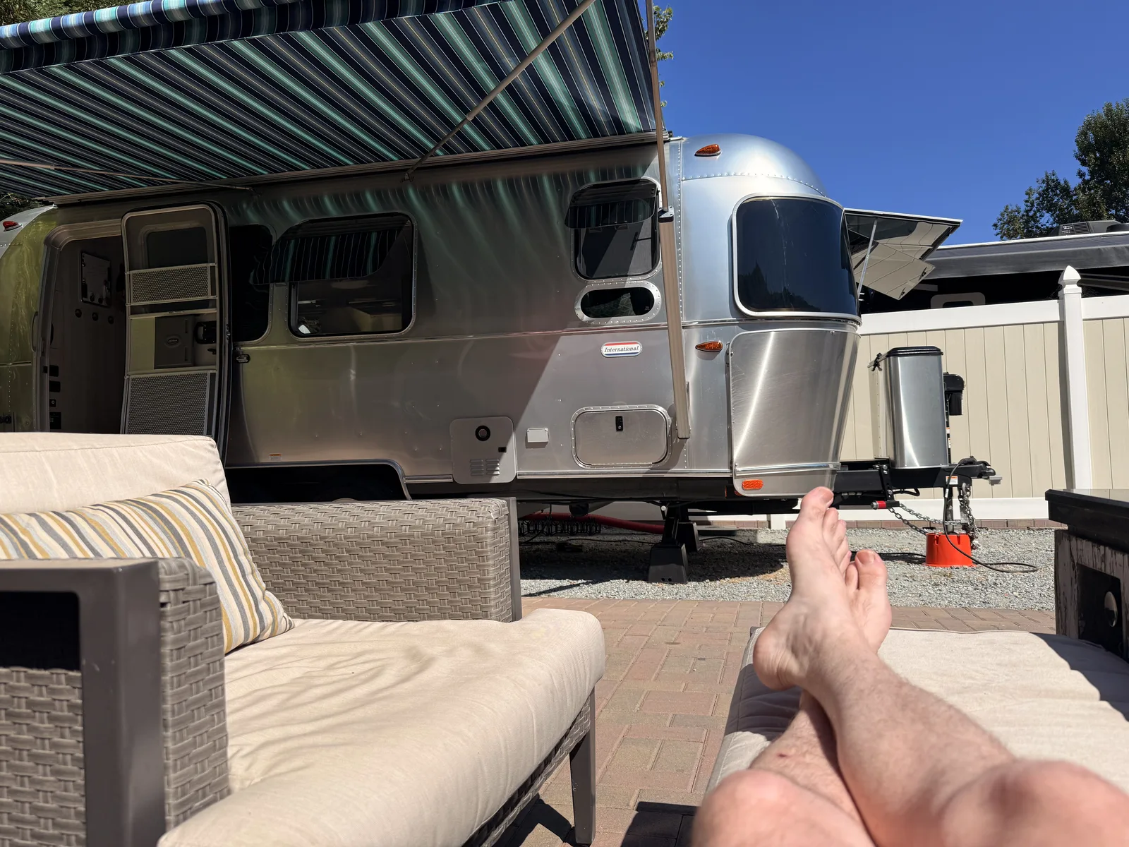 Wattreach, 23′ Airstream International at Monterey County, CA, September 2025