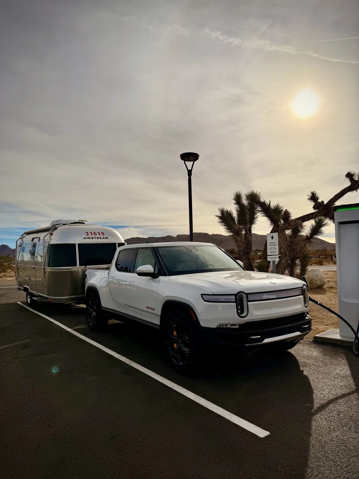 Wattreach, 20′ Airstream Caravel at Joshua Tree, CA, December 2024