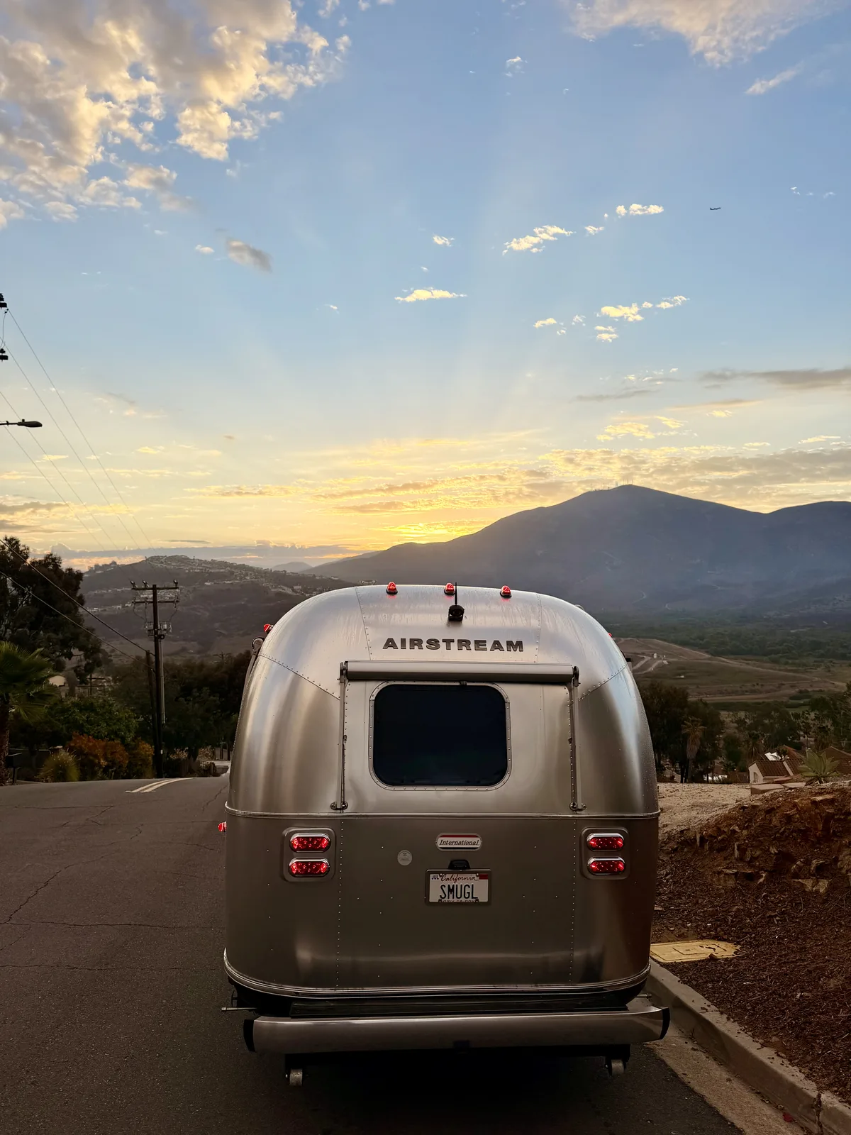 Wattreach, 23′ Airstream International at Casa de Oro, CA, October 2025