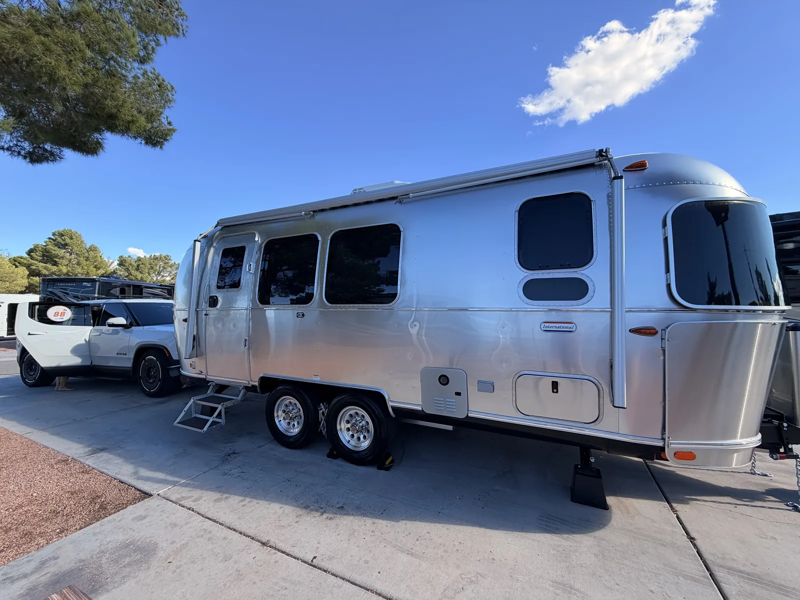 Wattreach, 23′ Airstream International at Enterprise, NV, October 2025