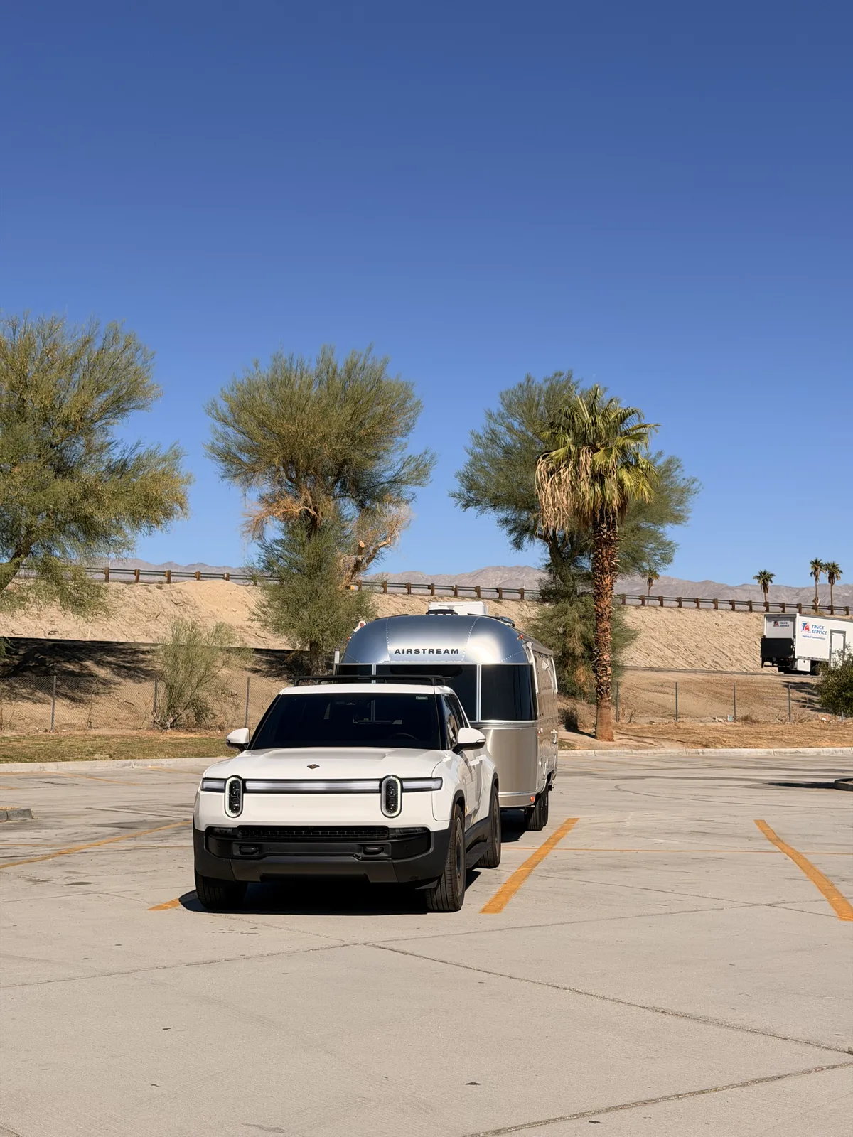 Wattreach, 23′ Airstream International at Coachella, CA, October 2025