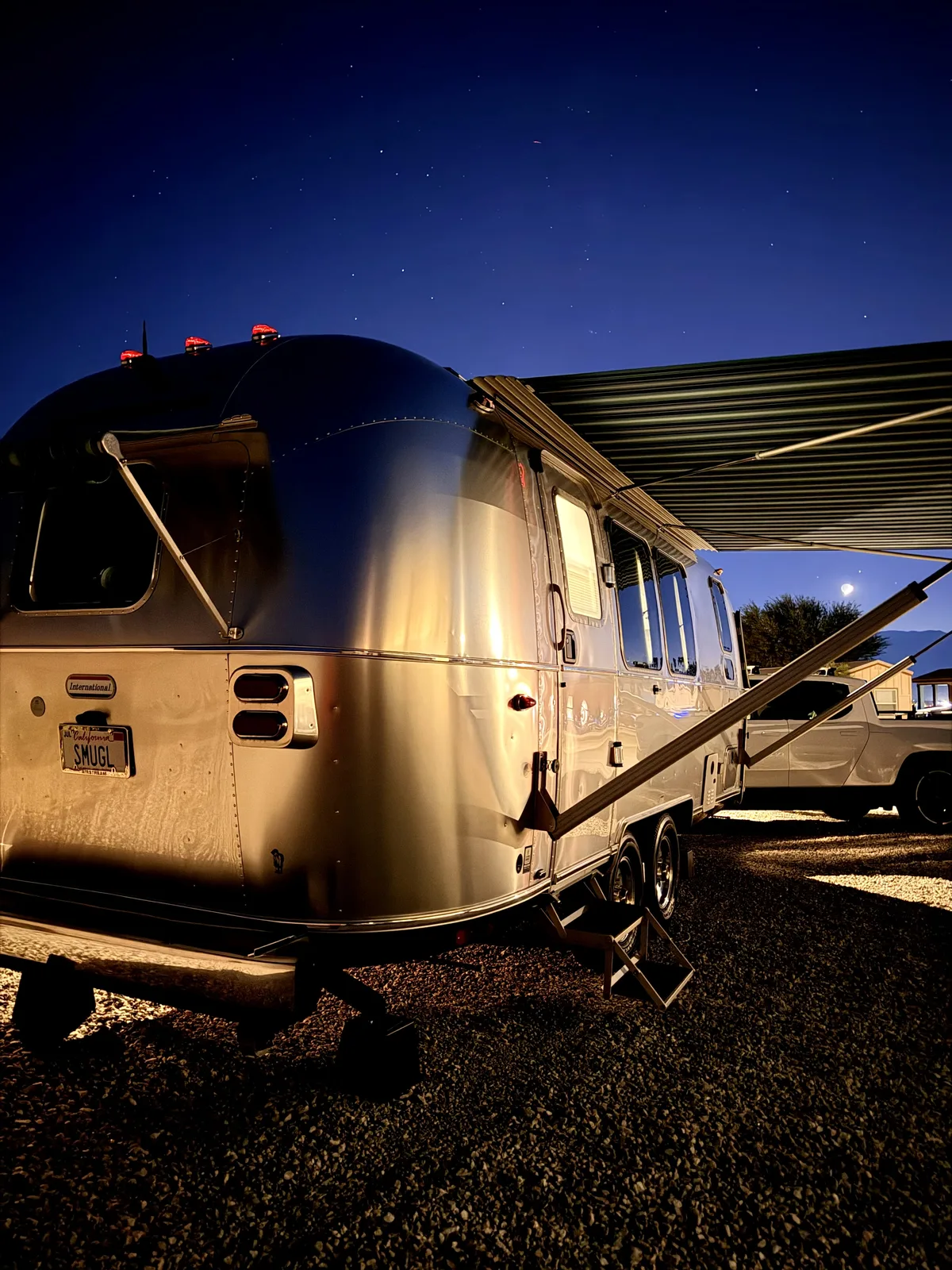 Wattreach, 23′ Airstream International at Coachella, CA, October 2025