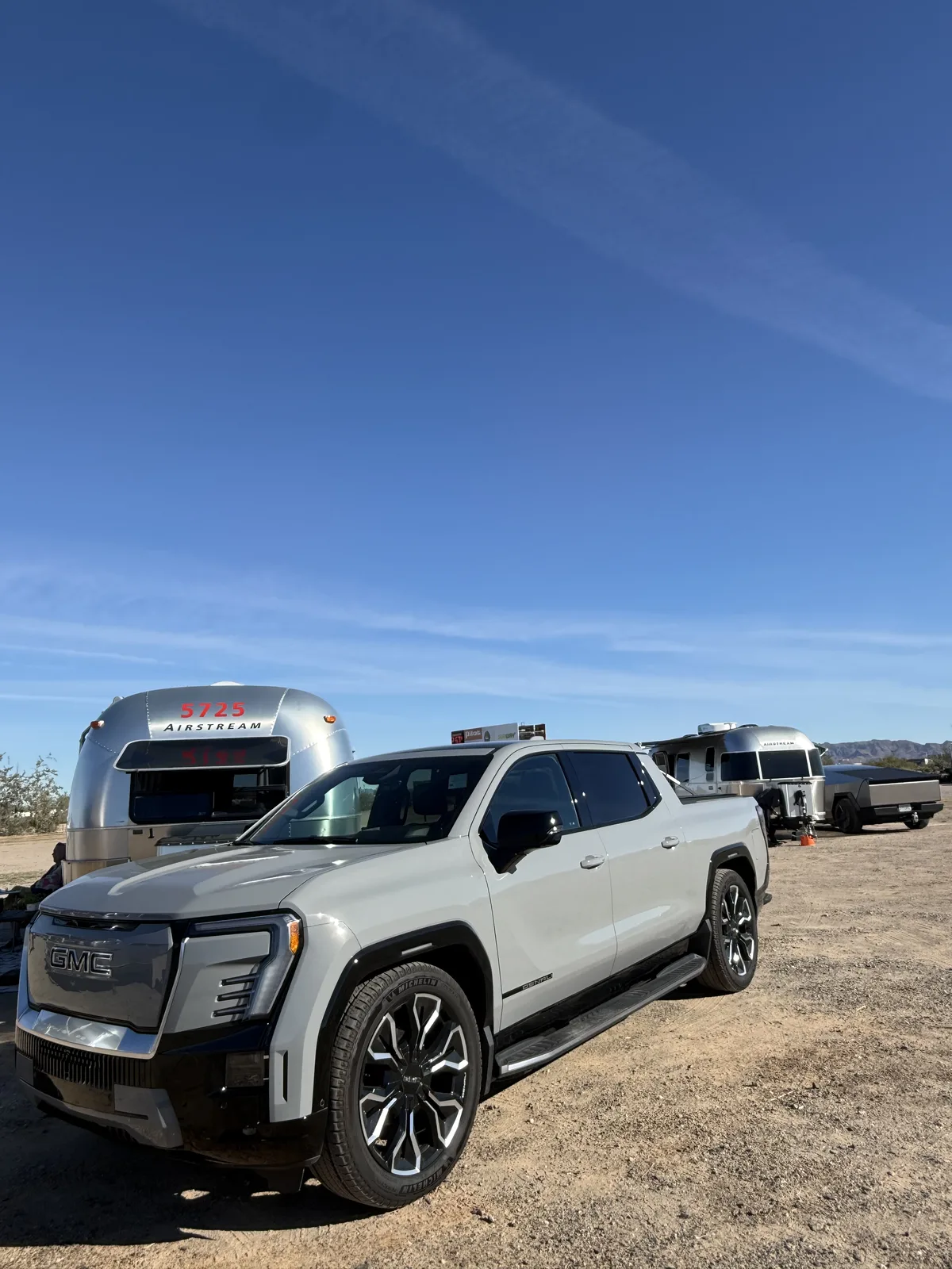Wattreach, 23′ Airstream International at Quartzsite, AZ, January 2026