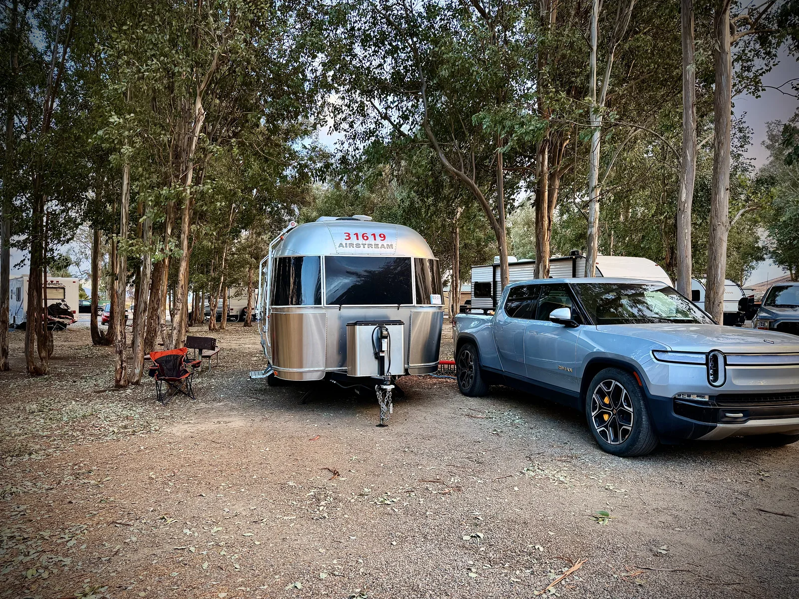Wattreach, 20′ Airstream Caravel at Menifee, CA, January 2025
