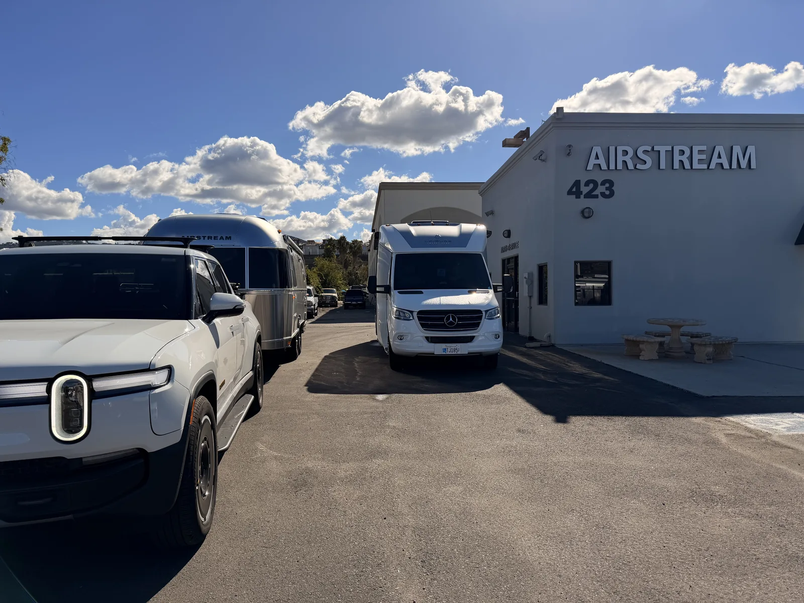 Wattreach, 23′ Airstream International at San Marcos, CA, November 2025