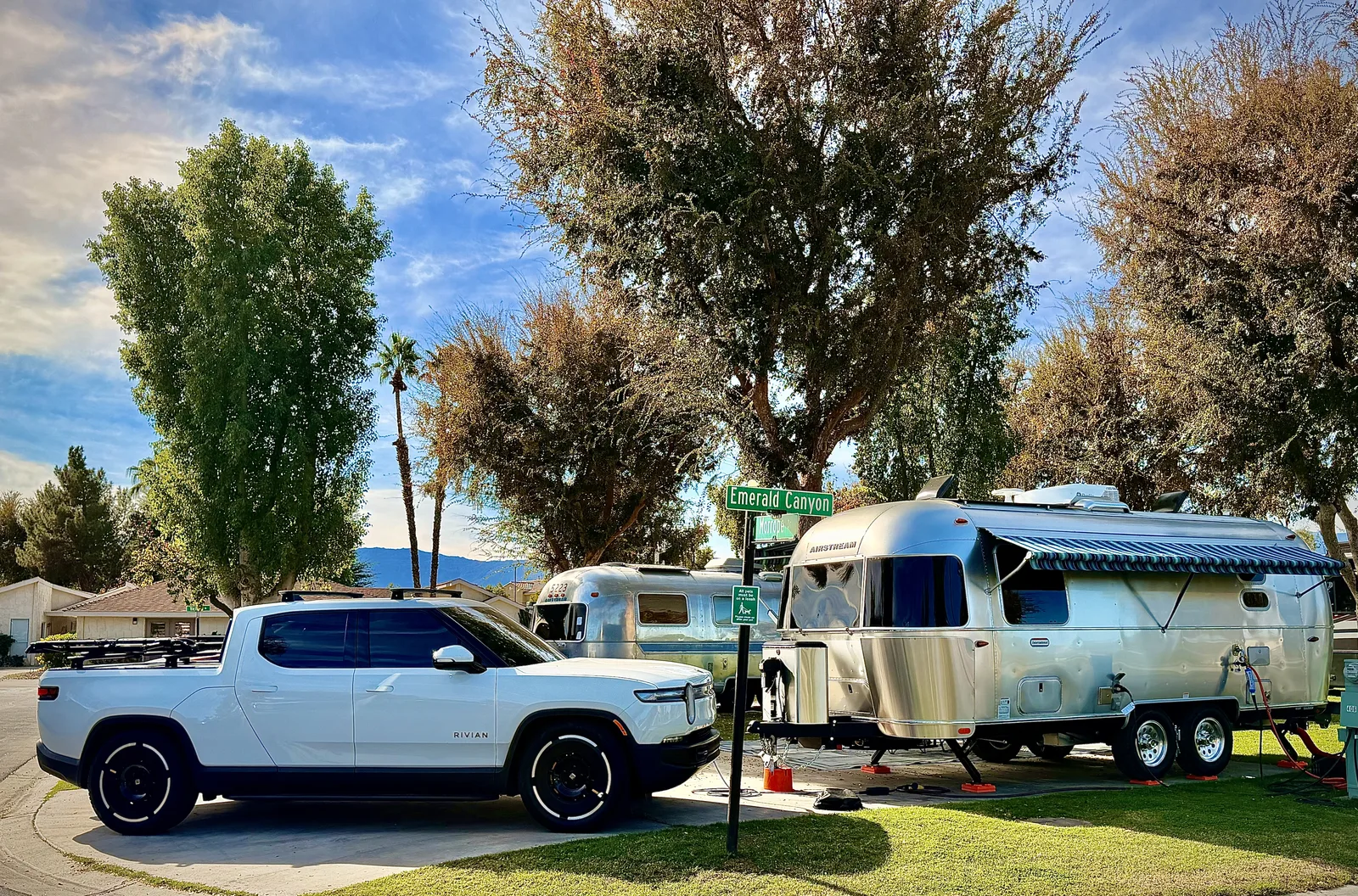 Wattreach, 23′ Airstream International at Palm Desert, CA, December 2025