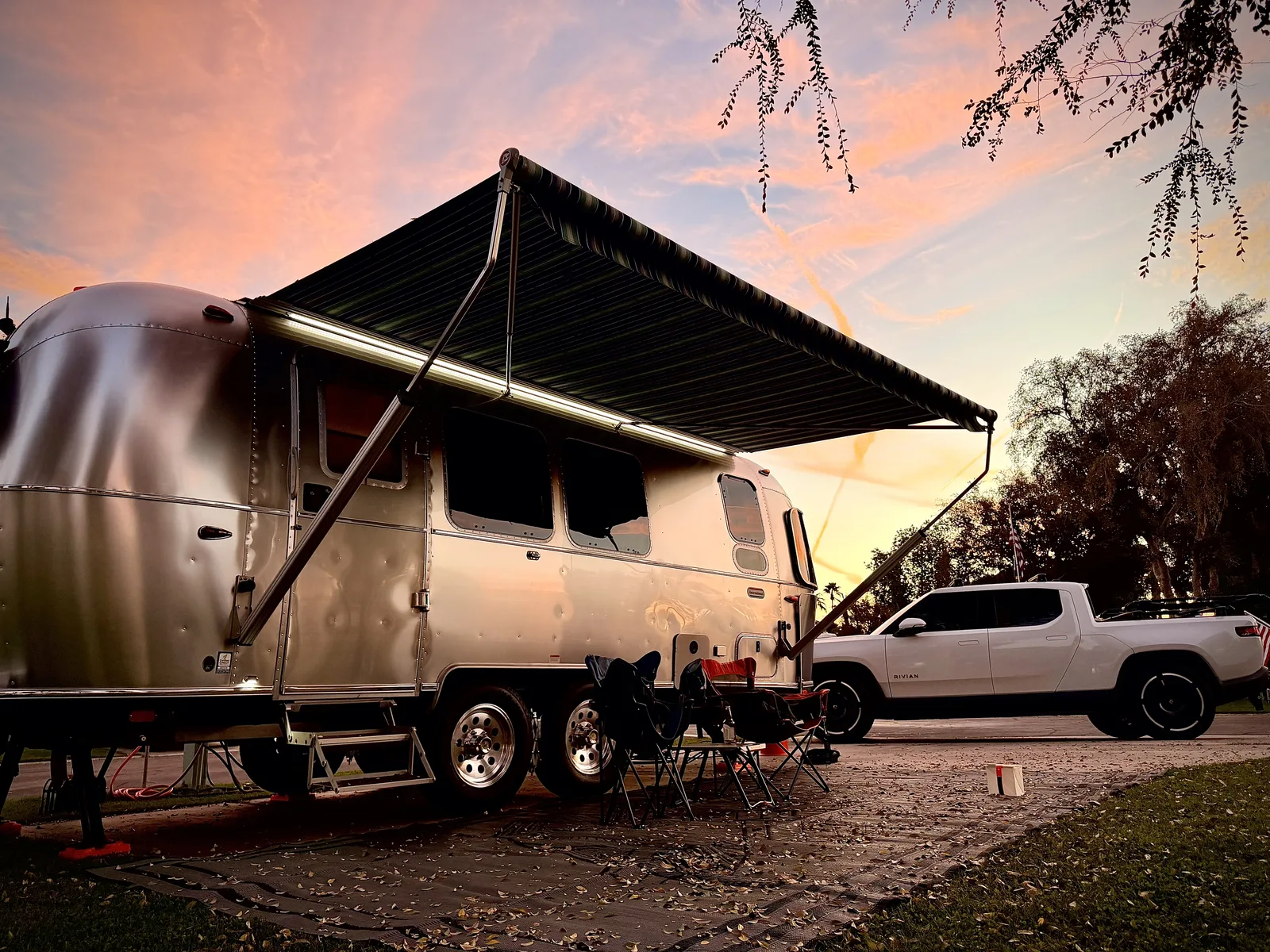 Wattreach, 23′ Airstream International at Palm Desert, CA, December 2025
