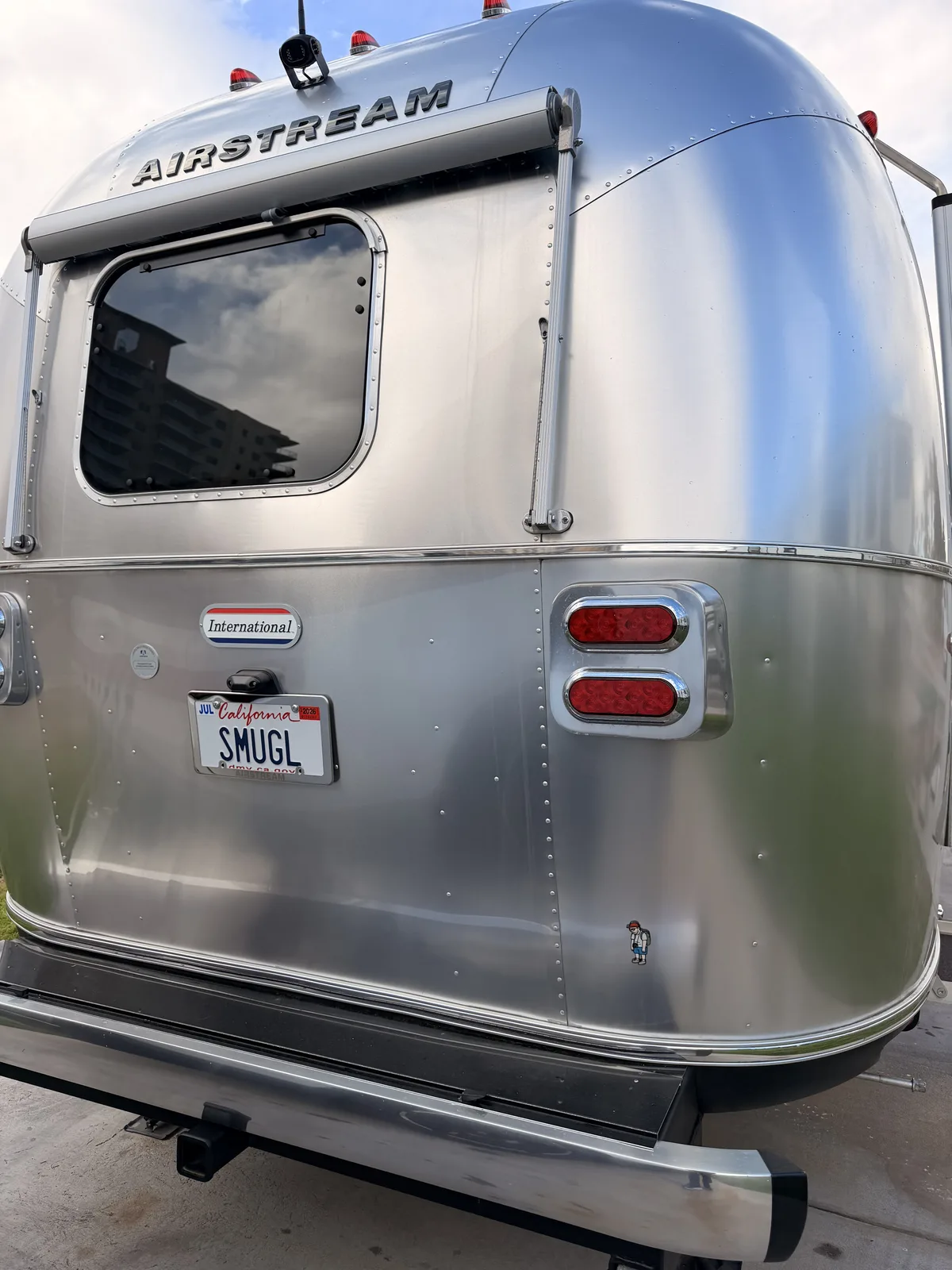 Wattreach, 23′ Airstream International at Enterprise, NV, January 2026