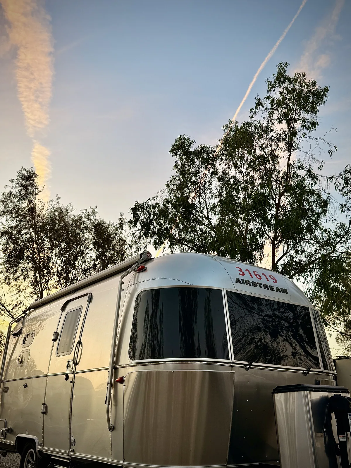 Wattreach, 20′ Airstream Caravel at Lost Hills, CA, May 2025
