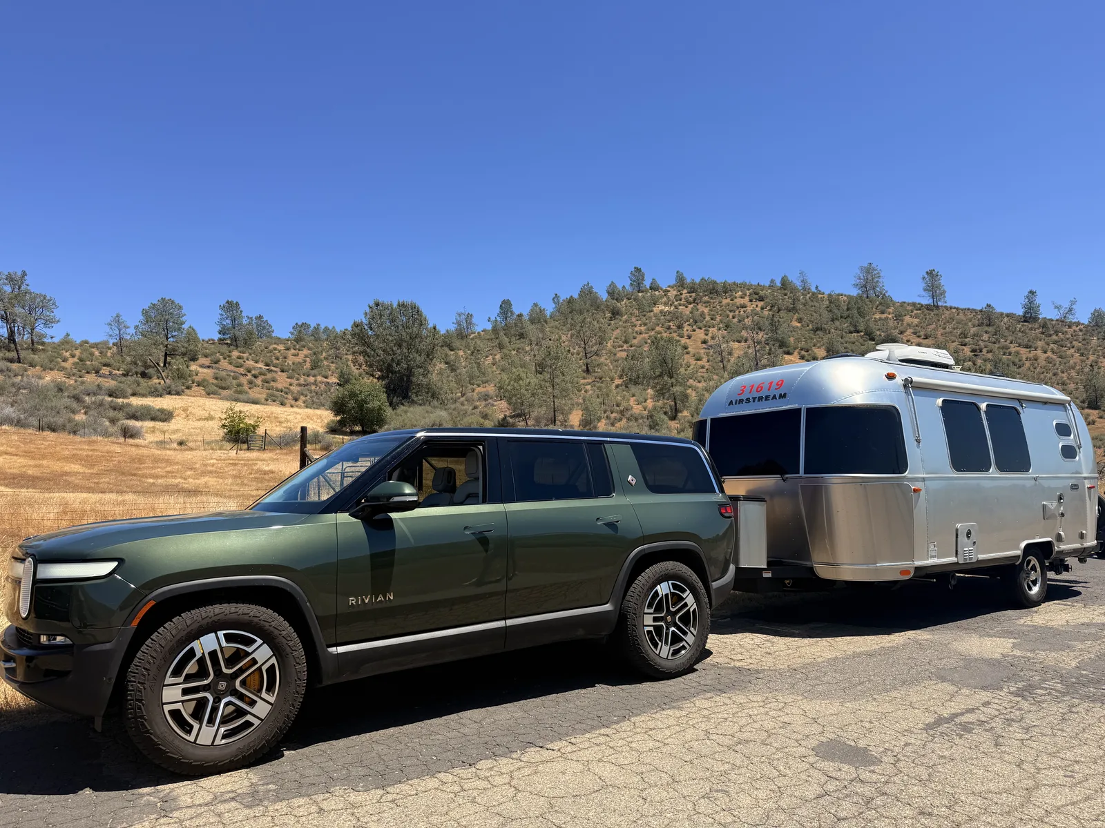 Wattreach, 20′ Airstream Caravel at Tuolumne County, CA, May 2025