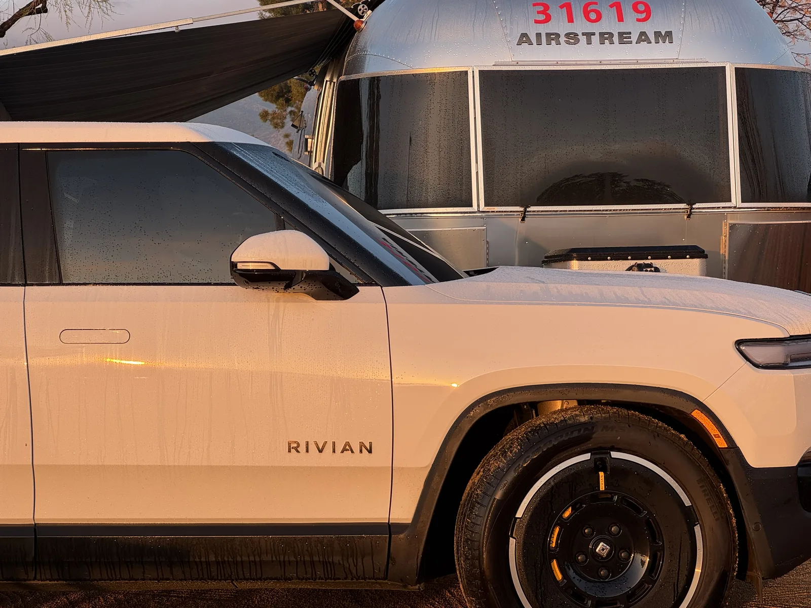 Wattreach, 20′ Airstream Caravel at Lake Elsinore, CA, March 2025