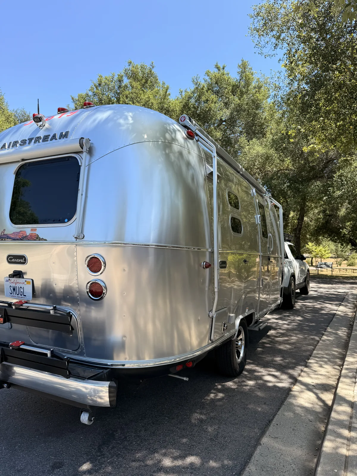 Wattreach, 20′ Airstream Caravel at Rosemont, CA, June 2025