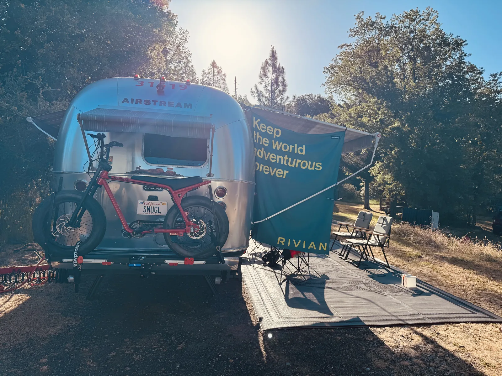 Wattreach, 20′ Airstream Caravel at Second Garrotte, CA, May 2025